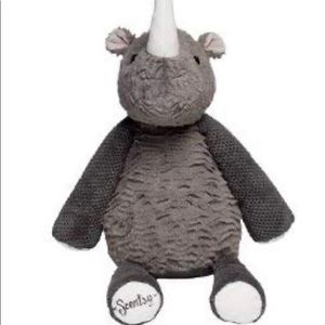 Scentsy Brand New Ruby The Rhino Gray Buddy